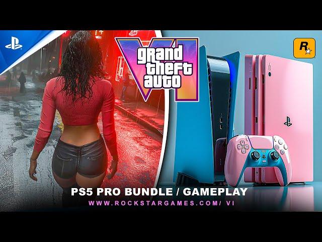 GTA 6 PS5 Pro Bundle (Gameplay and Release Date)