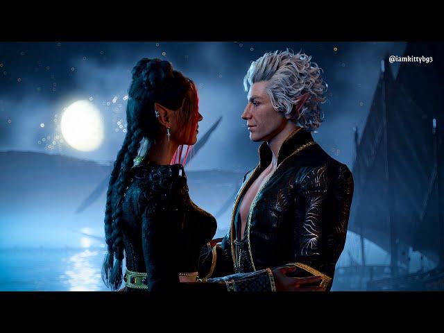 We need all these kisses with Astarion | Baldur's Gate 3