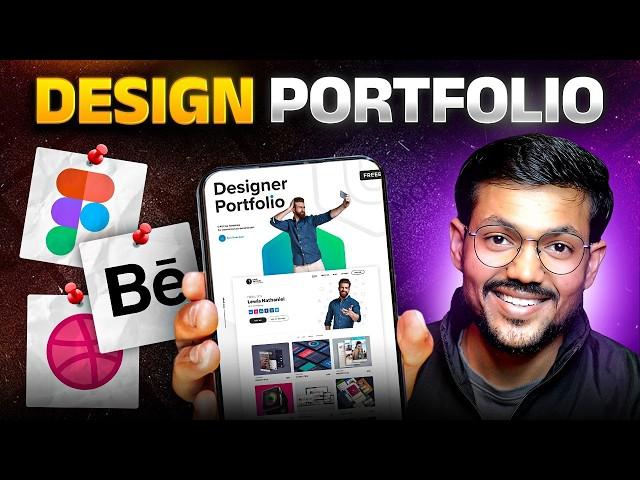 Secrets to Building Best Design Portfolio | UI UX design | How to make a best UI UX design Portfolio