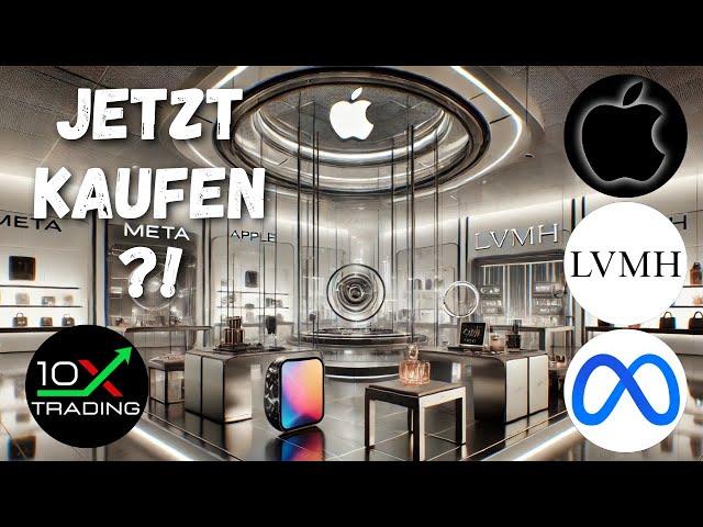 AKTIEN - APPLE - LVMH - META -Jetzt kaufen..? - Analyse Prognose - AI KI Big Tech - Luxus - Crash