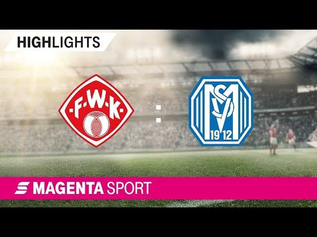 FC Würzburger Kickers - SV Meppen | Spieltag 9, 19/20 | MAGENTA SPORT