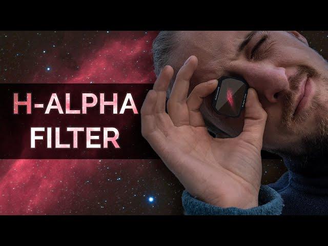 I Bought A HYDROGEN ALPHA FILTER