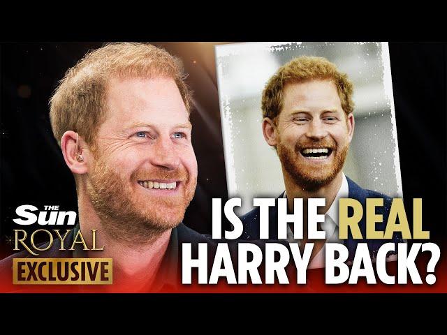 We’ve got the old Prince Harry back - he looks incredibly happy, it’s great to see says royal expert