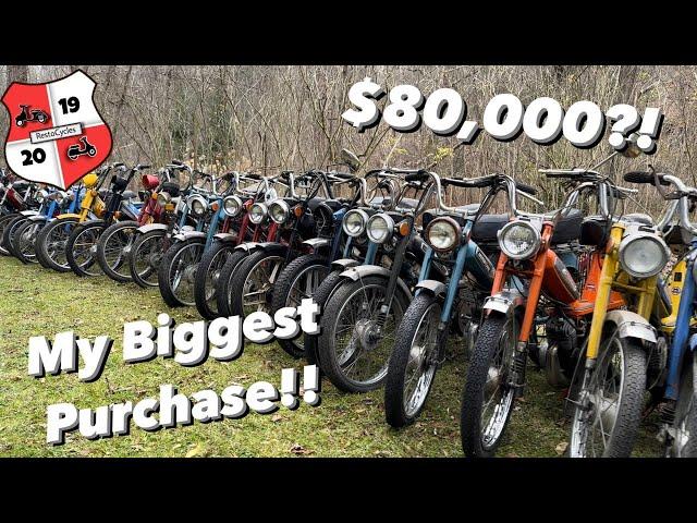 Buying A 50 Year Old Collection Of Vintage Mopeds!