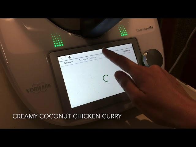 Creamy Coconut Chicken Curry in the TM6 - by Thermoments