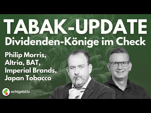 Tabak-Aktien 2025: Dividendenperlen oder Auslaufmodelle? Philip Morris, Altria, BAT & Co. im Check!