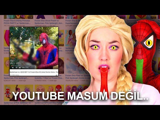 YOUTUBE'UN KARANLIK YÜZÜ VE TÜM GERÇEKLERİ... - ELSAGATE GERÇEKLERİ..