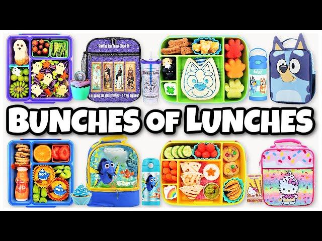 Making Disney's HAUNTED MANSION & BLUEY Themed Lunches  Fun & Easy Lunch Ideas