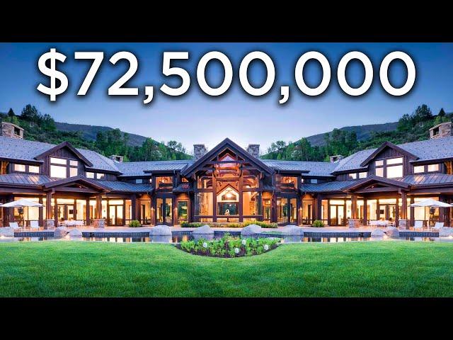 Inside The MOST EXPENSIVE Home ever sold in Colorado | Mansion Tour