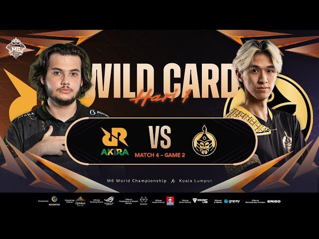 [ID] M6 Wild Card Hari 1 | RRQ AKIRA VS THE MONGOLZ | GAME 2