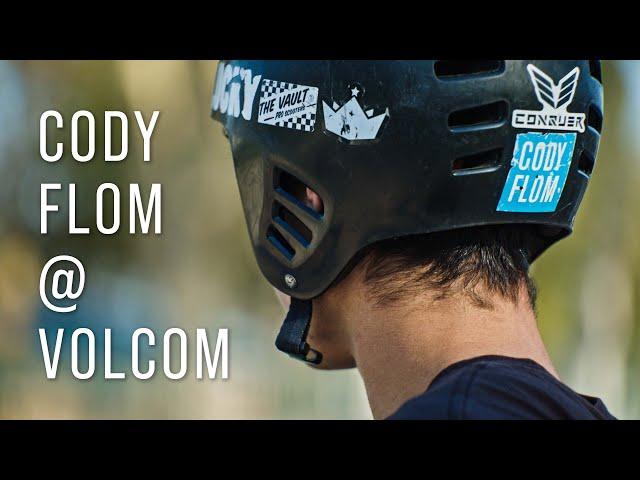 Cody Flom - Pro Scootering at Volcom Skatepark | DoubleAVideo