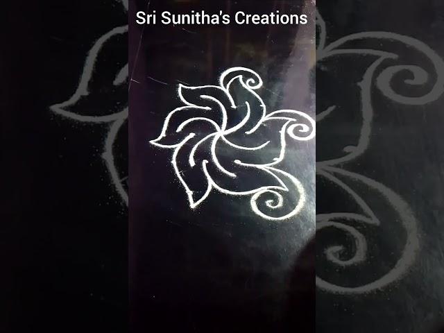 Beautiful rangoli designs Sri Sunitha's Creations.