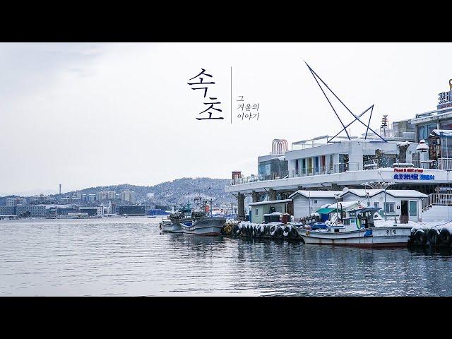 강원도 속초 여행｜혼자 속초여행 떠났는데, 막상 가보니 겨울왕국인 것에 대하여｜속초 맛집, 오션뷰카페, 소품샵을 뚜벅뚜벅이로 걸어서 1박 2일 여행 하는사람er｜피콰드로 가방 자랑