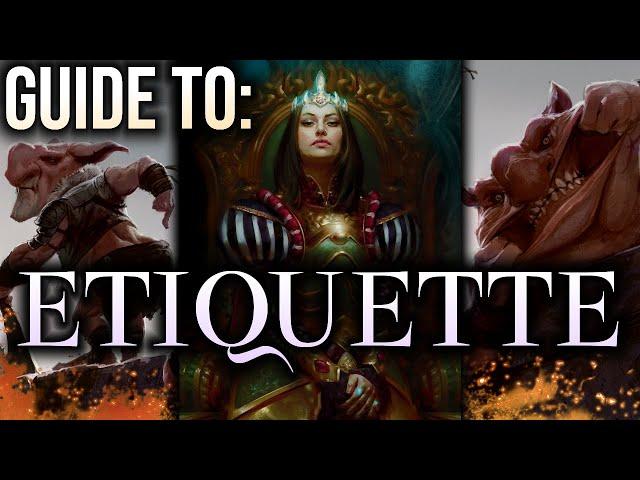 Commander Etiquette: 10 Tips to Improve your Commander Experience