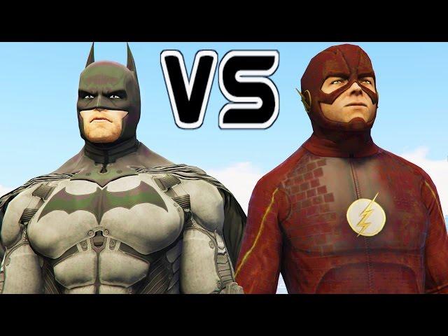 BATMAN VS FLASH - EPIC SUPERHEROES BATTLE | DEATH FIGHT