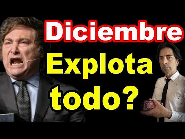 PREDICCION TAROT JAVIER MILEI Y UN DICIEMBRE CON PELIGRO DE ESTALLIDO SOCIAL*RACING Y EL 2001 ALERTA