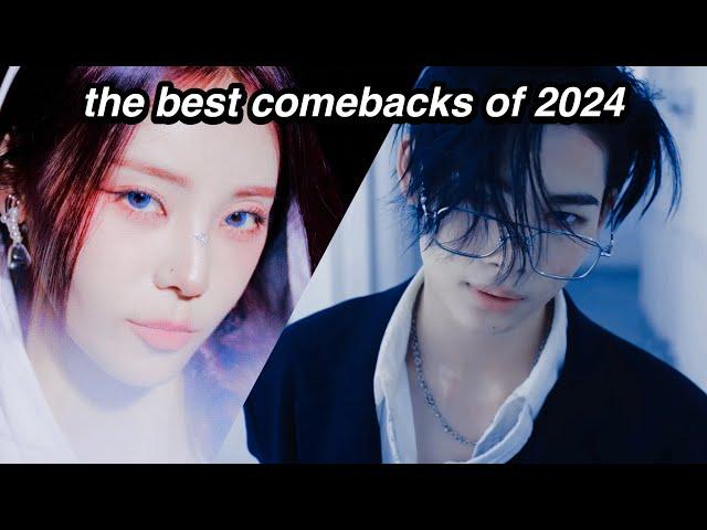 my top 24 comebacks of 2024