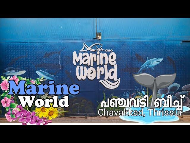 Marine World || Panjavadi Beach || Chavakkad || by SujithVlogsShornur || Thrissur