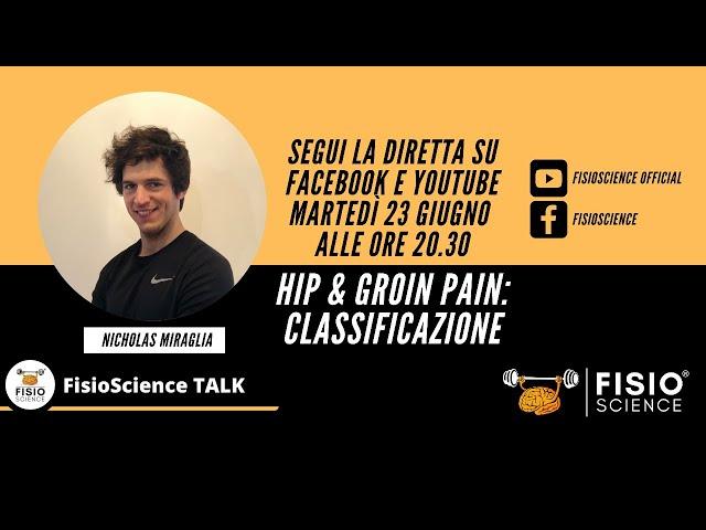 FisioScienceTALK con Nicholas Miraglia