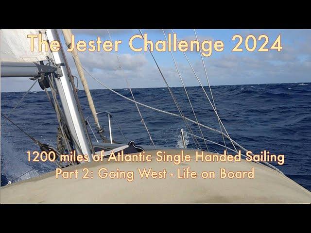 Jester Challenge 2024. Sailing a 1970 Contessa 26 1400 miles non stop single handed