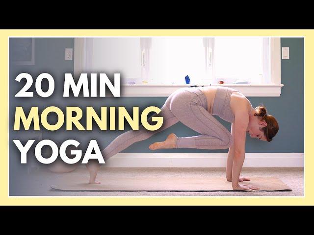 20 min Morning Yoga Workout - Strength & Energy Yoga Flow