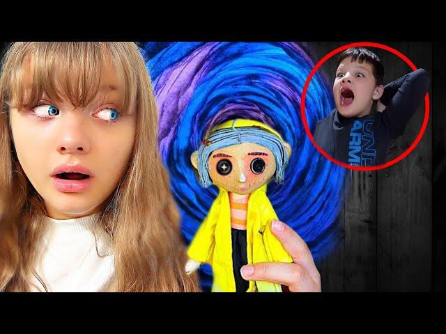 CORALINE REWIND! Coraline In Real Life with Aubrey (The Movie)