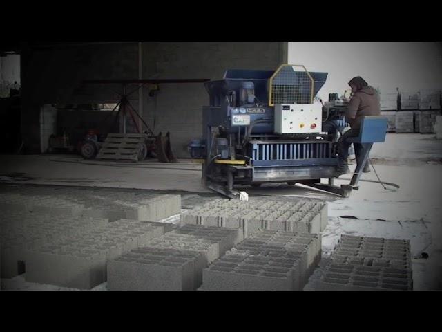 automatic hydraulic movable egg layer cement hollow block making machine pallets free block machine