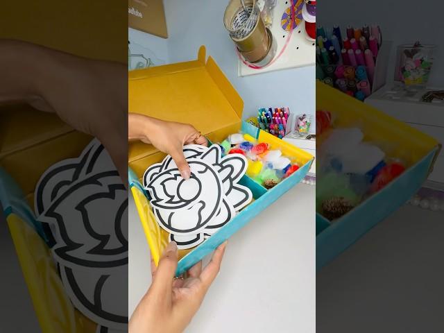 Unboxing Clay Stickers #crafteraditi #unboxing #youtubepartner #shorts #ASMR @CrafterAditi