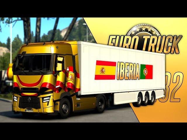 DLC IBERIA. БАРСЕЛОНА И PAINT JOBS PACK - Euro Truck Simulator 2 (1.40.3.3s) [#282]