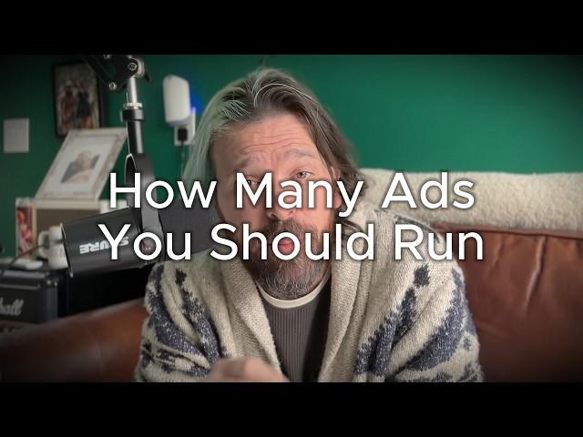 The BEST Amount of Facebook Ads for SUCCESS!?!?! | 5 Minute Friday