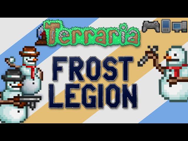 FROST LEGION Tutorial | Alle Infos über das Event & die Schneemänner in Terraria (Handy/Konsole/PC)