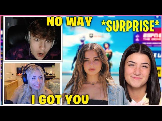 CLIX *SHOCKS* After CORINNA KOPF FLEXES & Wants To SURPRISE Him With Tik Tok Crush (Fortnite)