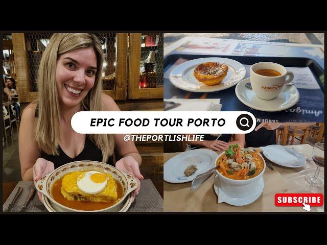 Epic Food Tour in Porto, Portugal