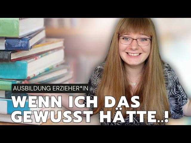 DAS solltest du unbedingt VOR der Ausbildung zur Erzieher*in wissen!