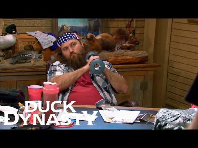 Duck Dynasty: Willie Tries Losing Weight (Flashback) | Duck Dynasty