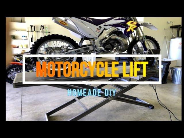 DIY motorcycle lift