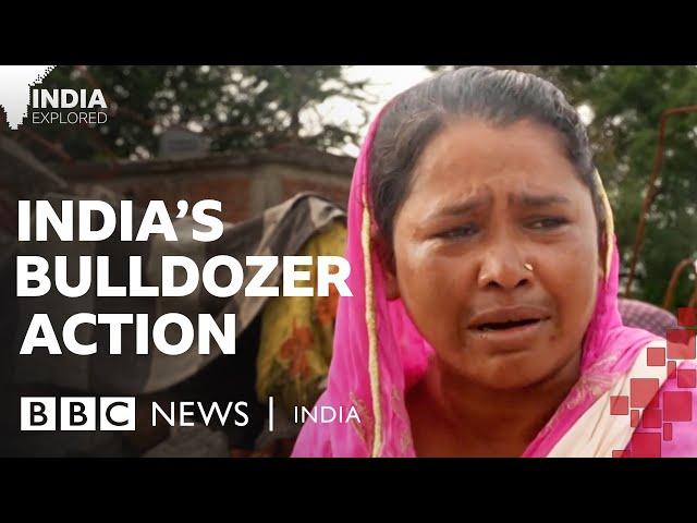 How bulldozers became a vehicle of injustice in India | BBC News India