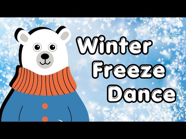 Winter Freeze Dance | Move and Freeze | Winter Classroom Movement Break