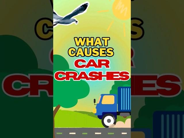 What causes car crashes? #law #safety