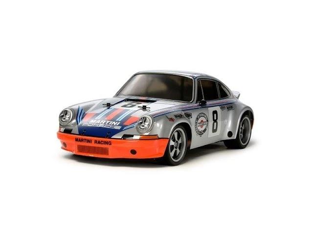 Maiden Tamiya Porsche 911 RSR - Martini Racing mit Carson LED's