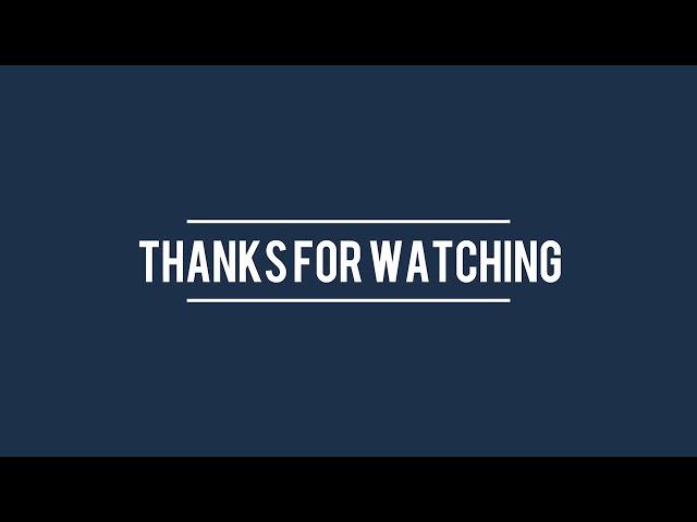 Thank You For Watching - Outro Template Free _ NO TEXT - By Channel Maker