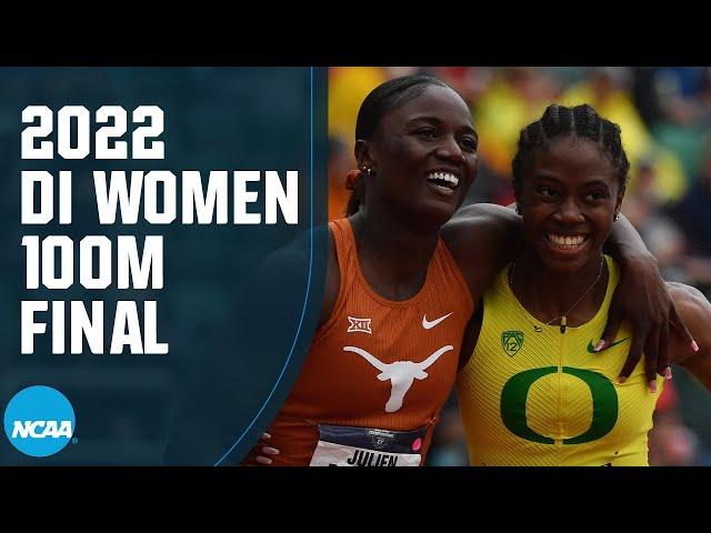 Women's 100m - 2022 NCAA outdoor track and field championships