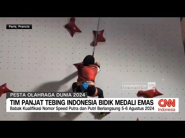 Tim Panjat Tebing Indonesia Bidik Medali Emas