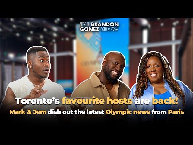 Toronto's favourite hosts are back! Mark & Jem dish out the latest Olympic news from Paris