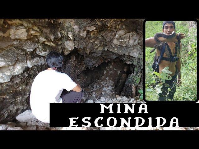 ENCONTRAMOS UNA MINA MUY ESCONDIDA EN HUENTITAN JAL.