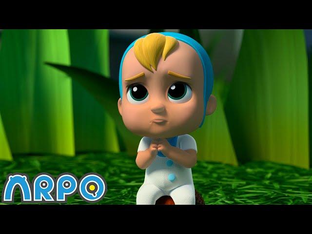 Where Did Baby Daniel Go?! | ARPO The Robot | Funny Kids Cartoons | Full Episode Compilation