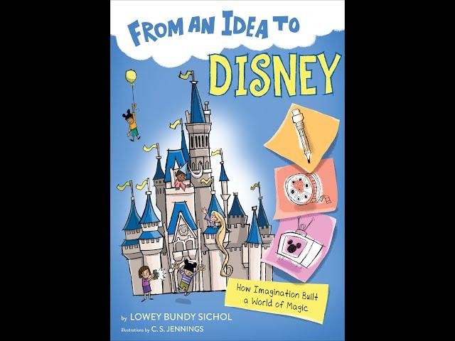 Author visit #1 - Lowey Bundy Sichol shares the story of Walt Disney & The Walt Disney Company