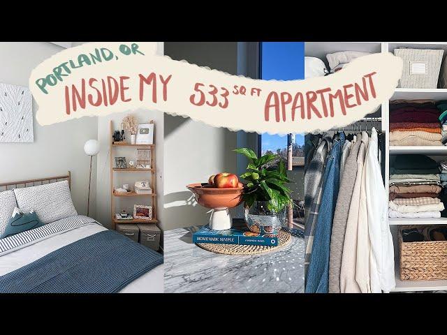 Small Space Apartment Tour *aktualisiert* + Miete in Portland, OR