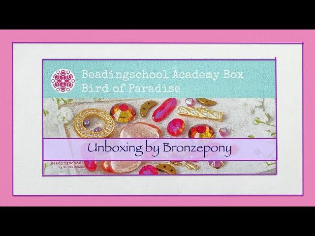 Beading School Academy - Bird of Paradise Bi-Monthly Box