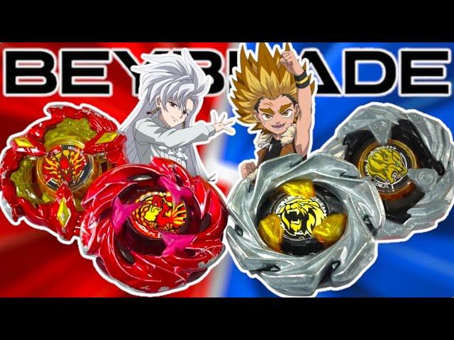 ALL PHOENIX BEYS vs ALL LEON BEYS | Blaze VS Titus | BEYBLADE X